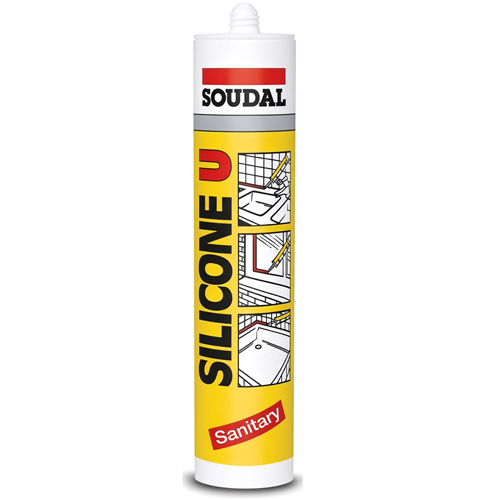 Soudal Şeffaf Renk Üniversal Silikon 280 gr
