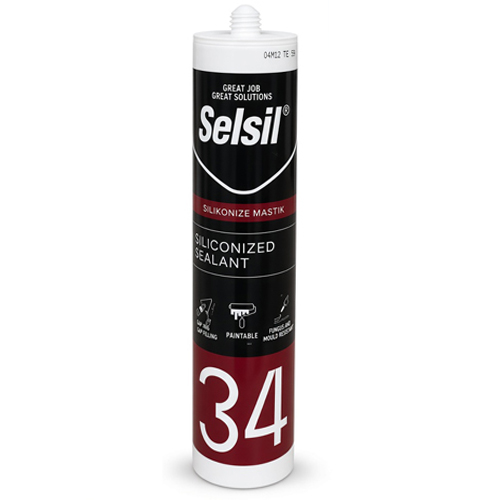 Selsil 34 Silikonize Beyaz Çekomastik 450 gr